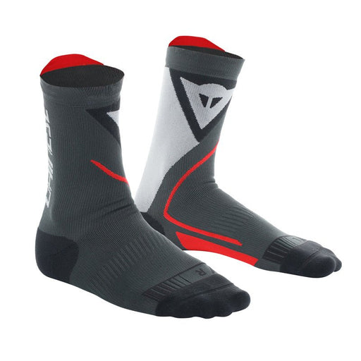 DAINESE THERMO MID SOCKS - BLACK/RED (3638) (1996274 - 606 - 3638) - Driven Powersports Inc.80510195102971996274 - 606 - 3638