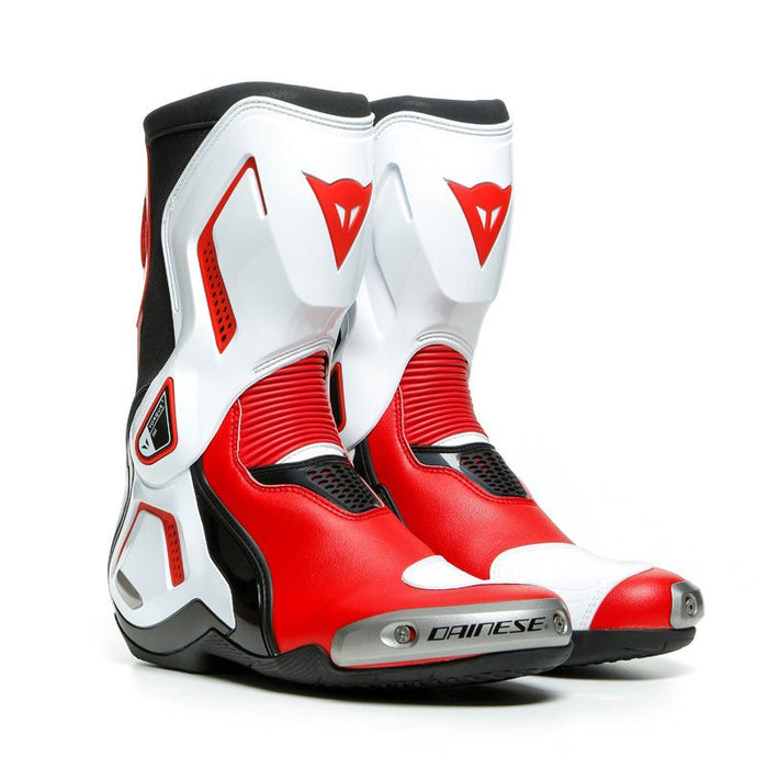 DAINESE TORQUE 3 OUT BOOTS - BLACK/WHITE/RED (42) (1795227 - A66 - 42) - Driven Powersports Inc.80510191462361795227 - A66 - 42