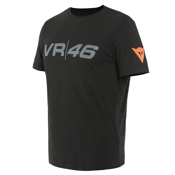 DAINESE VR46 PIT LANE T - SHIRT - BLACK/NEON YELLOW (XXS) - Driven Powersports Inc.80510192899261896830 - 620 - L