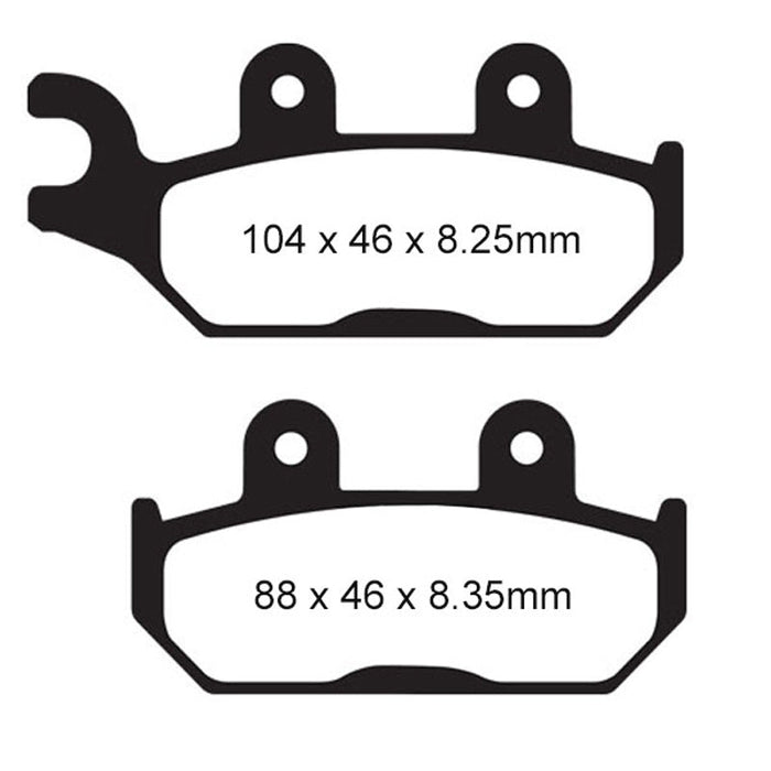 DEMON BRAKE PADS (FA645R) - Driven Powersports Inc.840844007335PATP-1220