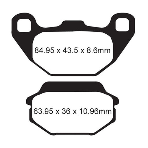 DEMON BRAKE PADS - SINTERED - (FA305R) (PATP - 1130) - Driven Powersports Inc.840844005898PATP - 1130