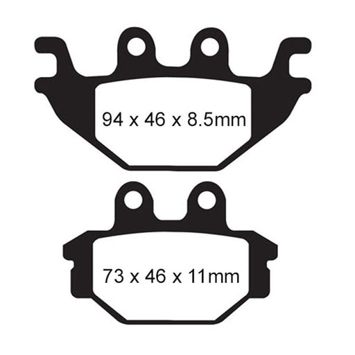 DEMON BRAKE PADS - SINTERED - (FA377R) - Driven Powersports Inc.840844005539PATP-1117