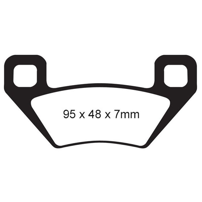 DEMON BRAKE PADS - SINTERED - (FA395R) - Driven Powersports Inc.840844005522PATP-1107