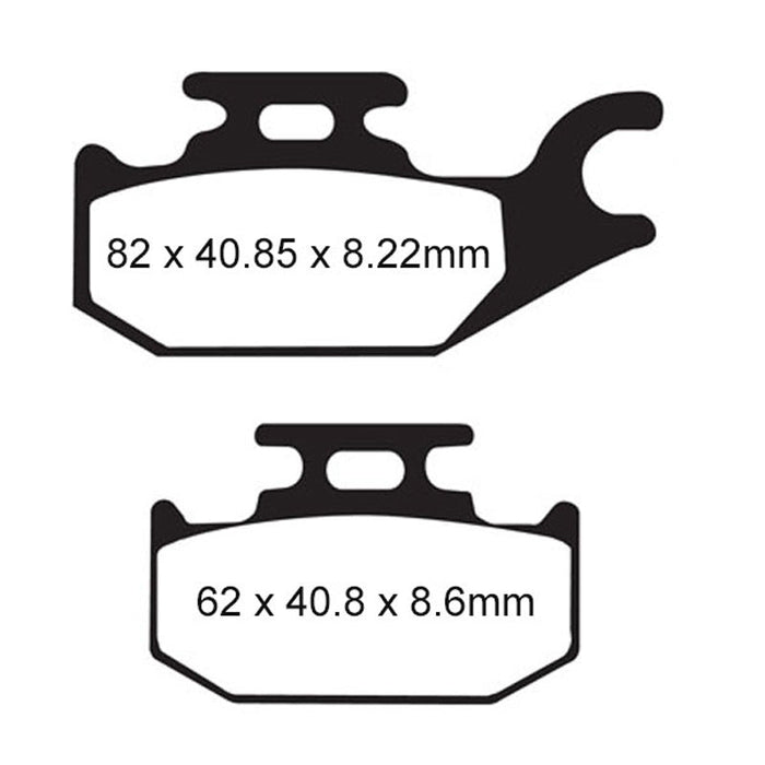 DEMON BRAKE PADS - SINTERED - (FA413R) - Driven Powersports Inc.840844005843PATP-1103