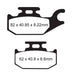 DEMON BRAKE PADS - SINTERED - (FA413R) - Driven Powersports Inc.840844005843PATP-1103