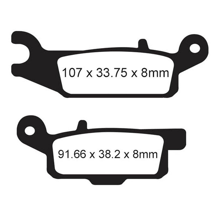 DEMON BRAKE PADS - SINTERED - (FA444R) - Driven Powersports Inc.840844005874PATP-1110