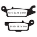 DEMON BRAKE PADS - SINTERED - (FA445R) - Driven Powersports Inc.840844006062PATP-1111