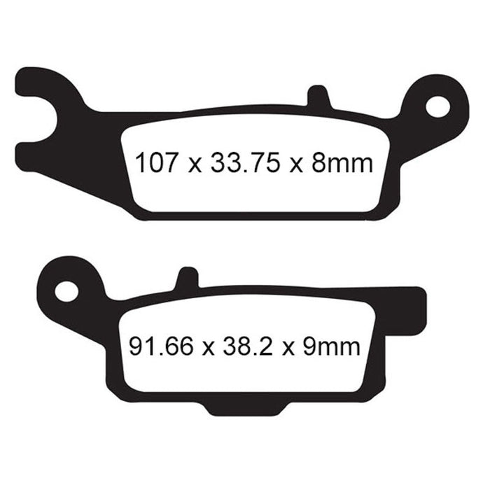 DEMON BRAKE PADS - SINTERED - (FA446R) - Driven Powersports Inc.840844006079PATP-1147