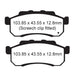 DEMON BRAKE PADS - SINTERED - (FA476R) - Driven Powersports Inc.840844005713PATP-1155