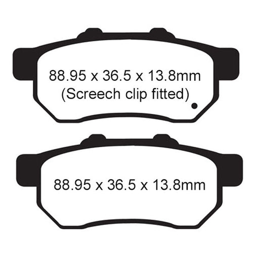 DEMON BRAKE PADS - SINTERED - (FA478R) (PATP - 1157) - Driven Powersports Inc.840844005997PATP - 1157