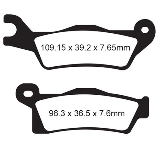 DEMON BRAKE PADS - SINTERED - (FA617R) - Driven Powersports Inc.840844005621PATP - 1122