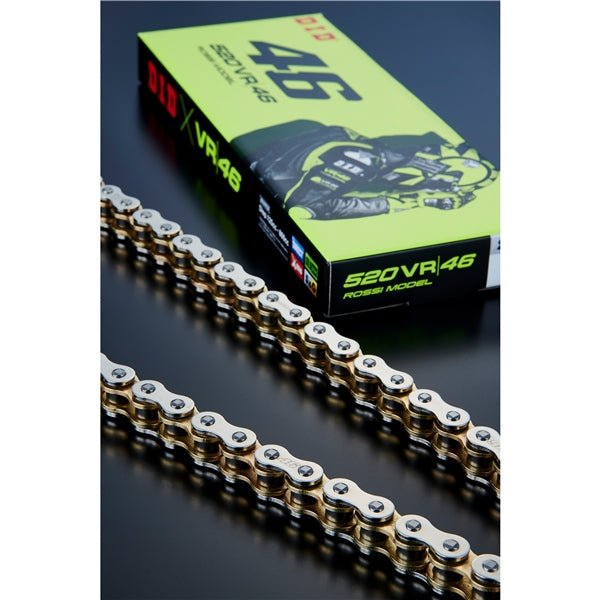 DID 520VR46 CHAIN 120L (GOLD) - Driven Powersports Inc.4525516248259M520VR46SG120