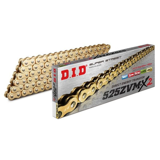 DID 525ZVMX2 GOLD CHAIN 120L (GOLD) - Driven Powersports Inc.9999999989M525ZVMX2G120