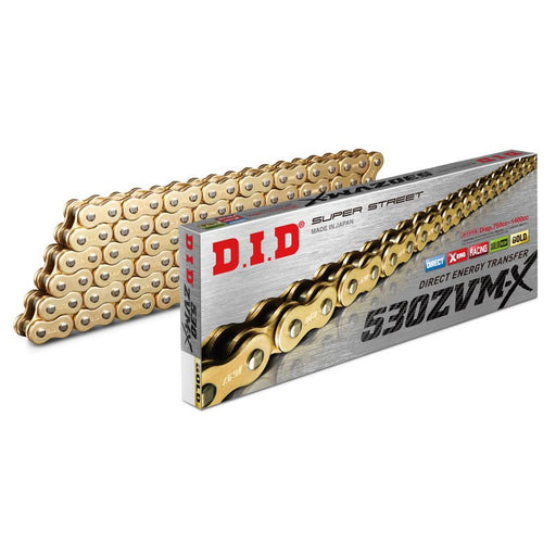 DID 530ZVMX CHAIN 110L (GOLD) (530ZVMX-GG-110L) - Driven Powersports Inc.4525516332200530ZVMX-GG-110L