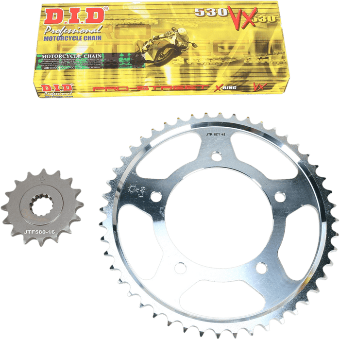 DID CHAIN KIT YAM YZF-R6 - Driven Powersports Inc.026318107224DKY-002