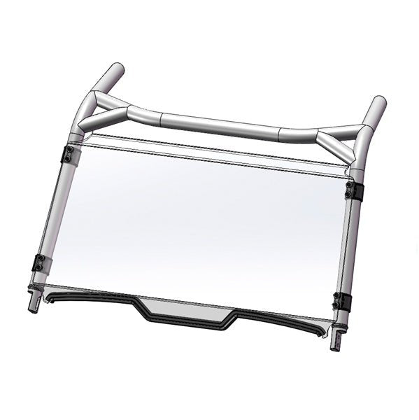 DIRECTION2 FULL WINDSHIELD (HARD COAT) POLARIS RZR XP TURBO 18-21 - Driven Powersports Inc.9999999988RZRXPTSWS1004