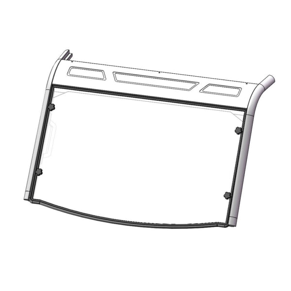 DIRECTION2 FULL WINDSHIELD POLARIS RANGER FULL SIZE - Driven Powersports Inc.779420936182RNGXPWS7001GP