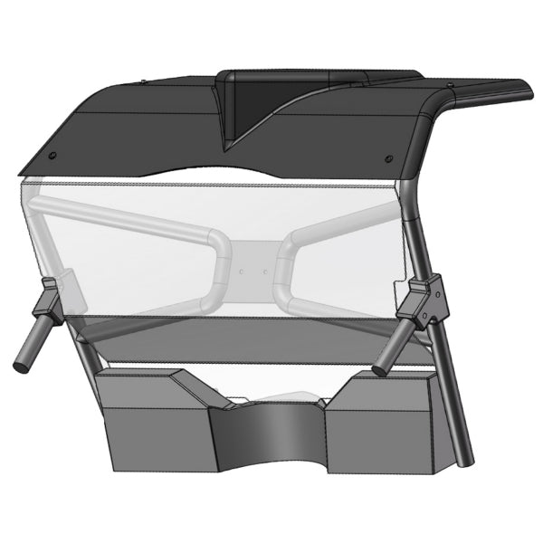 DIRECTION2 REAR WINDSHIELD CFMOTO SNYPER 600 - Driven Powersports Inc.9999999988CFWS1003GP