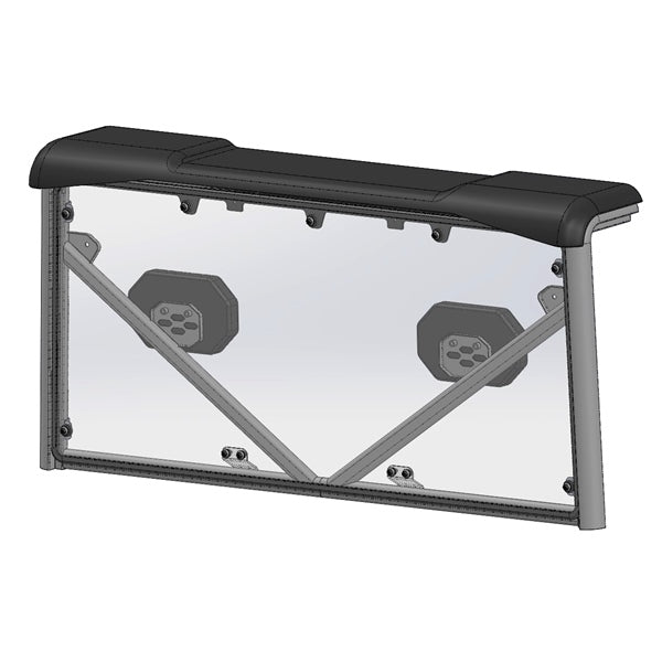 DIRECTION2 REAR WINDSHIELD CFMOTO UFORCE 600 21 - 22 - Driven Powersports Inc.CFWS8003GPCFWS8003GP