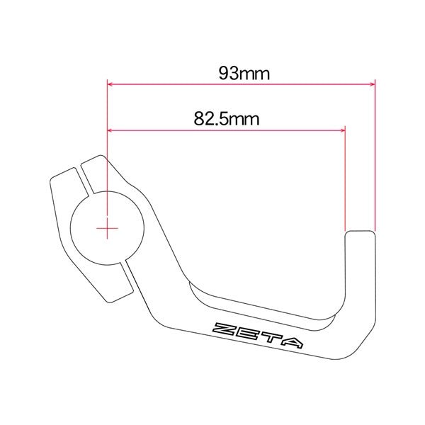 DRC/ZETA/UNIT ARMOR LONG U - CLAMP KIT (ZE71 - 1628) - Driven Powersports Inc.4547836390951ZE71 - 1628