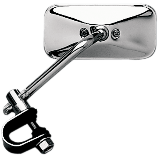 EMGO CLAMP - ON MIRROR 2XL41/2 3 WAY (CHROME) - Driven Powersports Inc.20 - 34812