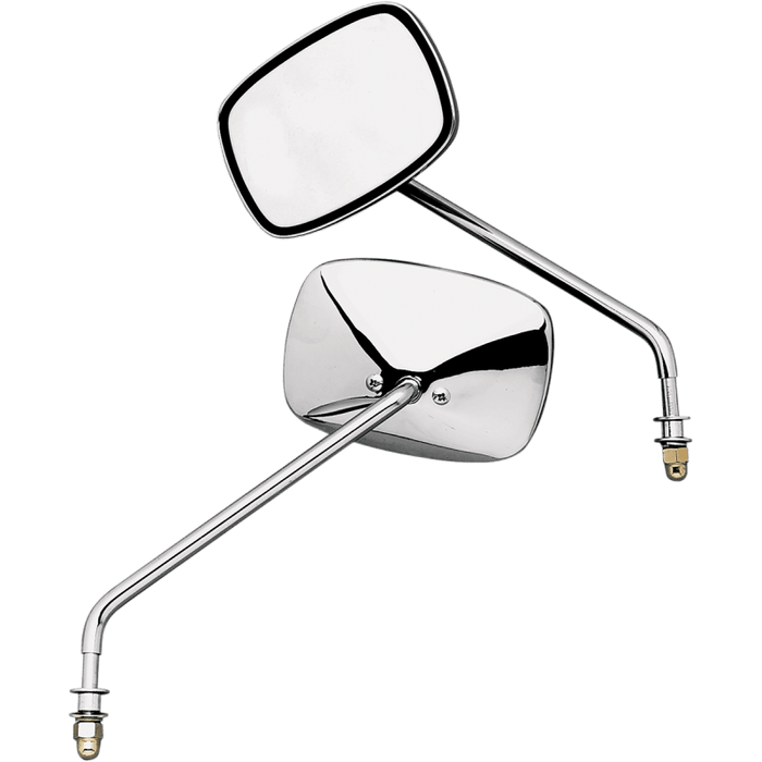 EMGO DIE-CAST PLAIN FACE MIRROR - Driven Powersports Inc.20-21705