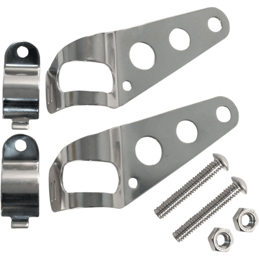 EMGO SIDE MOUNT BRACKETS, (STAINLESS) - Driven Powersports Inc.66-35801