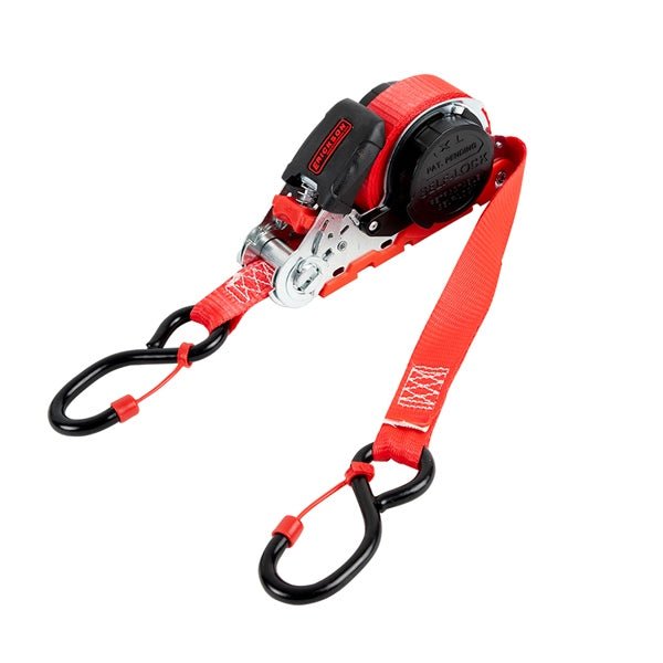 ERICKSON 1X16 1500LB SELF LOCK RETRACTABLE RATCHET STRAP LOCK HOOK - Driven Powersports Inc.01435