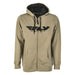 FLY RACING MEN'S CORPORATE ZIP UP HOODIE - Driven Powersports Inc.'191361364594354 - 0194S