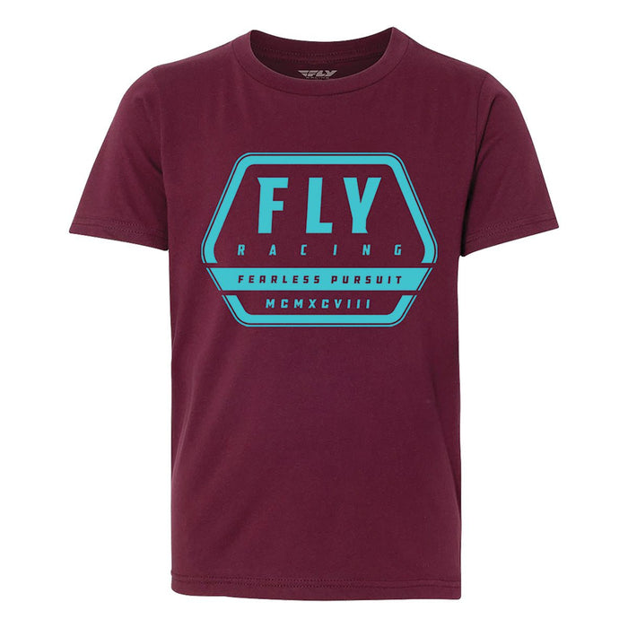 FLY RACING TRACK TEE - YOUTH - Driven Powersports Inc.'191361364440352 - 0024YS