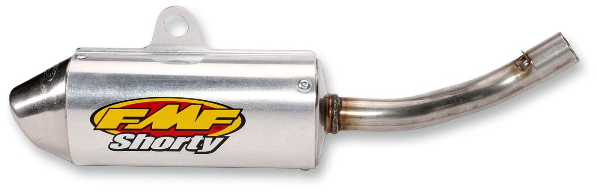 FMF 00-01 YZ125 POWERCORE 2 SHORTY SILENCER - Driven Powersports Inc.020268