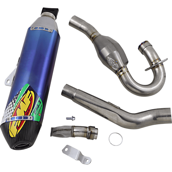 FMF 19 - 22 KX450F FACT 4.1 RCT FS CF END CAP - Driven Powersports Inc.042373