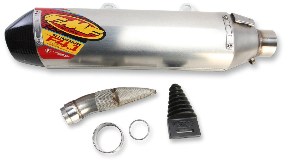 FMF 250/450SX-F FAC 4.1 RCT SO ALUM CF TIP - Driven Powersports Inc.045594