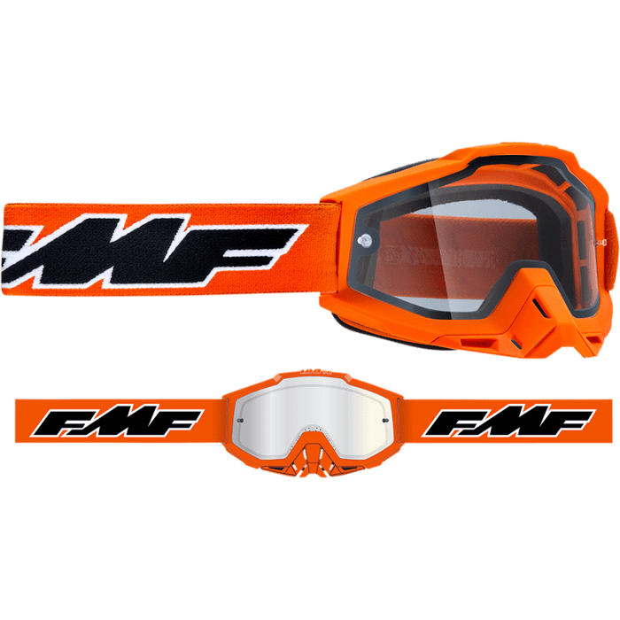 FMF POWERBOMB ENDURO GOGGLE ROCKET - CLEAR LENS - Driven Powersports Inc.196261011715F-50038-00003