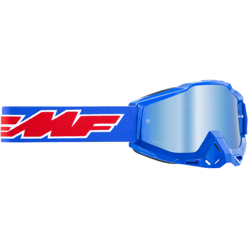 FMF POWERBOMB GOGGLE ROCKET - MIRROR BLUE LENS - Driven Powersports Inc.196261011616F-50037-00002