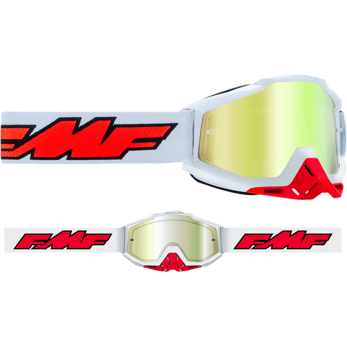 FMF POWERBOMB GOGGLE ROCKET - TRUE GOLD LENS - Driven Powersports Inc.196261011647F-50037-00004