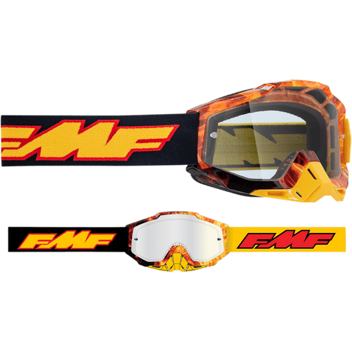 FMF POWERBOMB GOGGLE SPARK - CLEAR LENS - Driven Powersports Inc.196261011562F-50036-00005