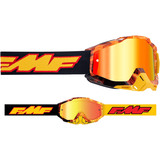 FMF POWERBOMB GOGGLE SPARK - MIRROR RED LENS - Driven Powersports Inc.196261011654F-50037-00005