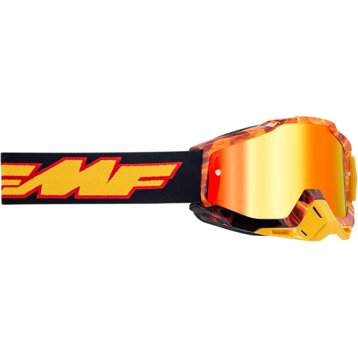 FMF POWERBOMB YOUTH GOGGLE SPARK - MIRROR RED LENS - Driven Powersports Inc.196261011906F-50048-00004