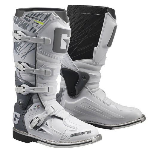 GAERNE FASTBACK ENDURANCE MX BOOTS - WHITE (49) (2196-004-49) - Driven Powersports Inc.20000002116952196-004-49