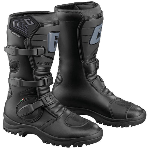 GAERNE G-ADVENTURE DRYTECH/TOURING BOOTS - BLACK (43) (2525-001-43) - Driven Powersports Inc.20000000805982525-001-43