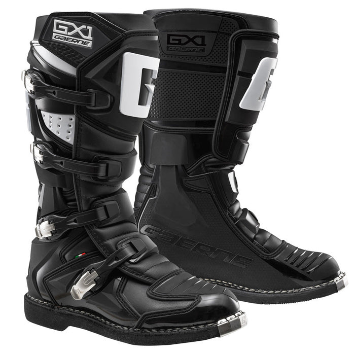 GAERNE GX-1 MX BOOTS - BLACK (42) (2192-001-42) - Driven Powersports Inc.20000002068442192-001-42