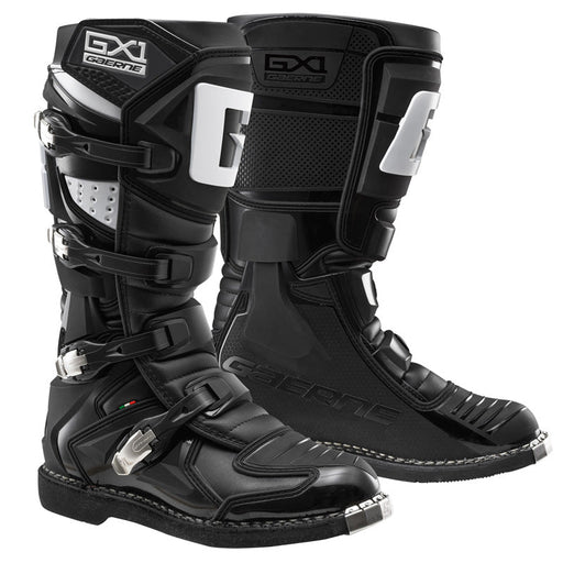 GAERNE GX-1 MX BOOTS - BLACK (49) (2192-001-49) - Driven Powersports Inc.20000002122102192-001-49