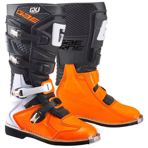 GAERNE GX - J JUNIOR MX BOOTS - BLACK/ORANGE (33) (2169 - 008 - 33) - Driven Powersports Inc.20000002252892169 - 008 - 33