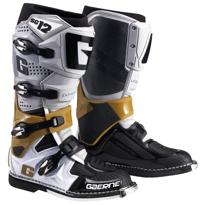 GAERNE MX SG-12 GREY/MAGNESIUM/WHITE SIZE: 41 (2174-080-41) - Driven Powersports Inc.20000002248242174-080-41