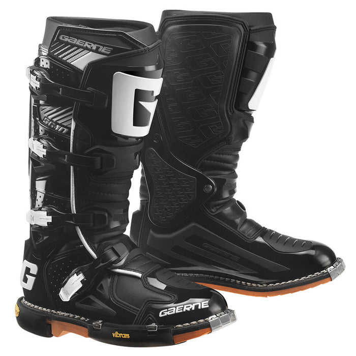 GAERNE SG-10 SUPERMOTARD MX BOOTS - BLACK (42) (2191-001-42) - Driven Powersports Inc.20000002072232191-001-42