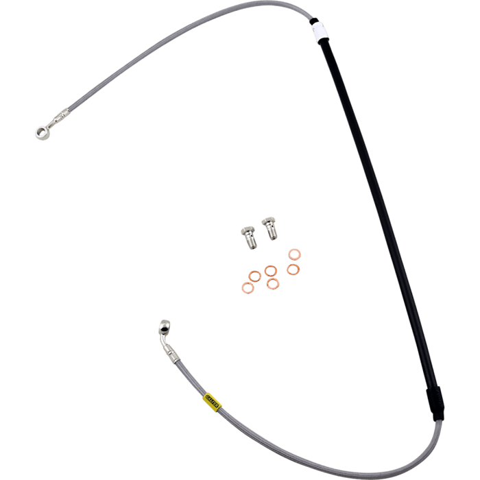 GALFER - FK003D722-1 - FRONT BRAKE LINE KIT- STAINLESS - Driven Powersports Inc.FK003D722-1