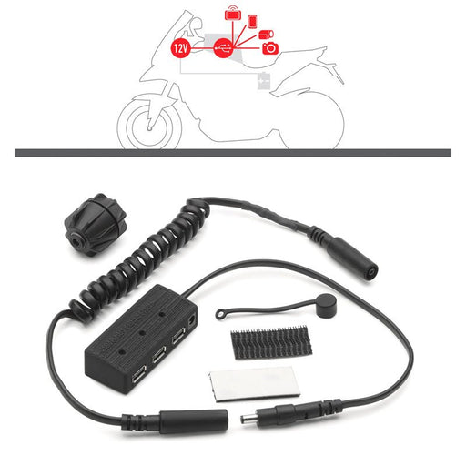 GIVI 3-PORT USB HUB KIT FOR TANK BAGS (S111) - Driven Powersports Inc.8019606180445S111