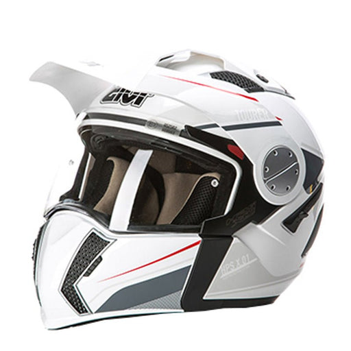 GIVI TOURER HELMET WHITE X - LARGE (HX01DB91061A) - Driven Powersports Inc.HX01DB91061A