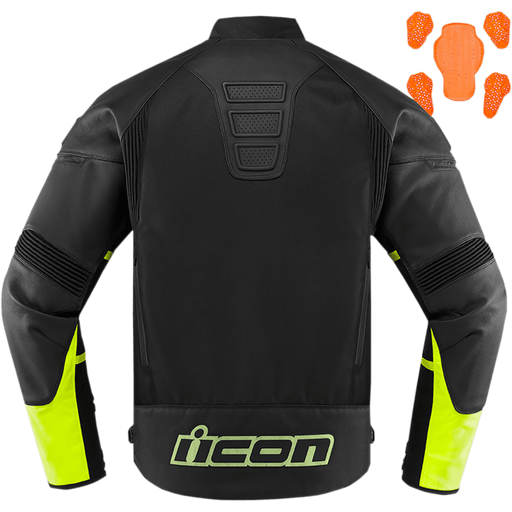 ICON JKT CONTRA2 CE HIVIZ - Driven Powersports Inc.2810 - 36552810 - 3655